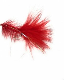 Wooly Bugger Red Flashback Fishing Fly