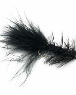 Wooly Bugger Black Fishing Fly