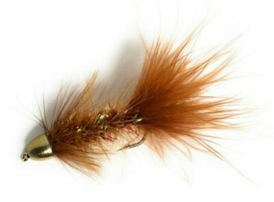 CH Wooly Bugger Brown Crystal Flash
